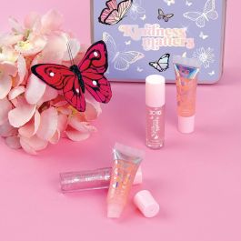ドウセイカレシ　ButterflyLip Butterfly Gloss セット Three Cheers for Girls 3C4G Butterfly Kisses Lip Gloss Set