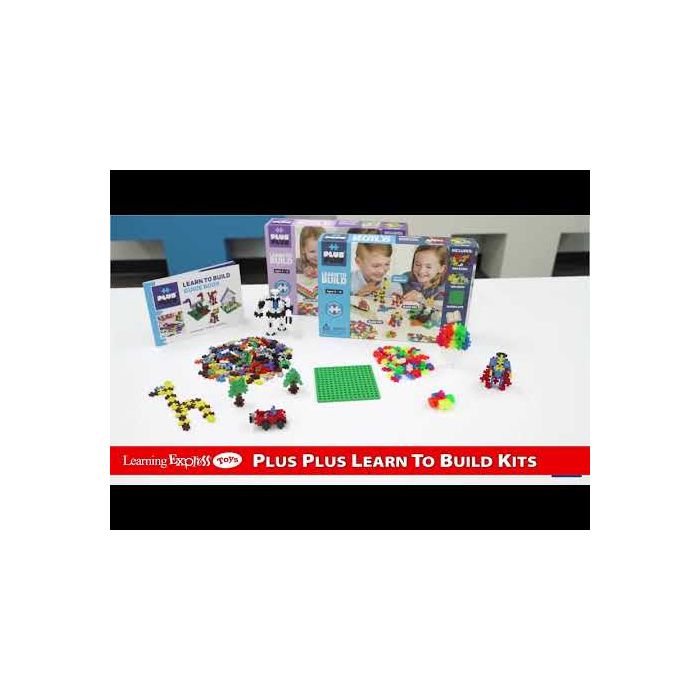 Plus-Plus Learn To Build Super Set 9603811: 1200 Pezzi Per Costruzioni 2D E 3D - Gioco Creativo Per Bambini 5-12 Anni - 3