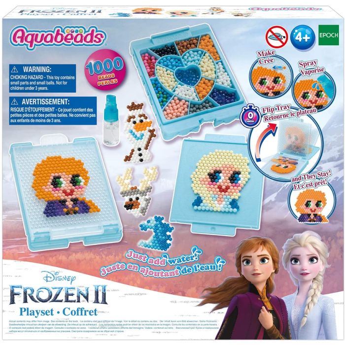 Aquabeads Disney Frozen 2 Playset, Kids Crafts, Beads, Arts and Crafts,  Complete Activity Kit for 4+