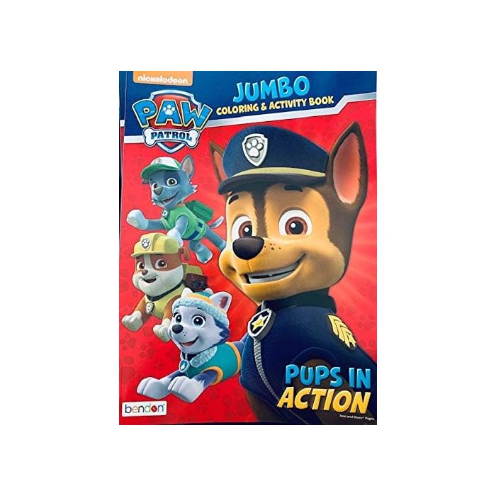 Paw Patrol Jumbo Coloring Book