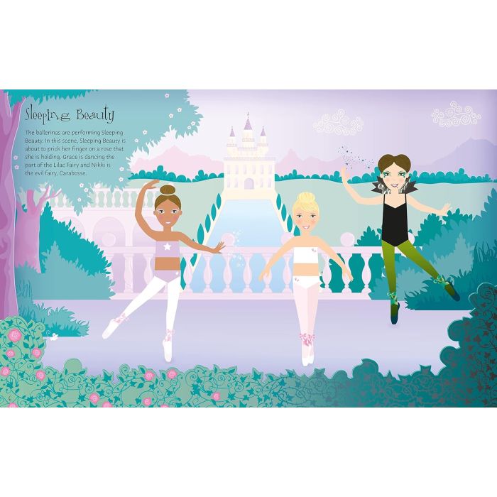 Sticker Dolly Dressing Ballerinas