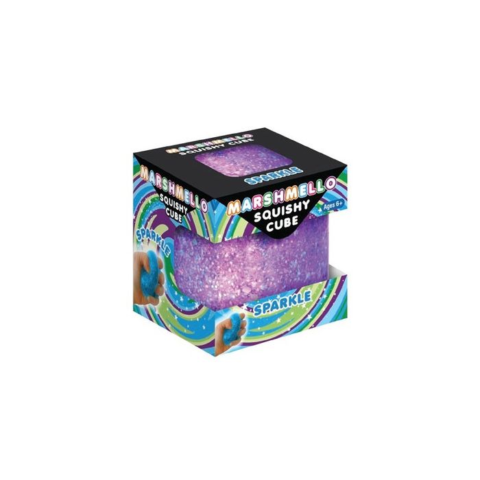 Marshmello Squishy Cube Sparkle