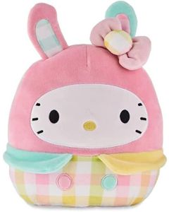 Squishmallow 8 Inch San Rio Hello Kitty in Bunny Suit