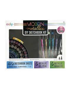 Modern Metallics DIY Sketchbook Kit