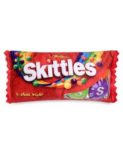 Skittles Fleece Plush Pillow