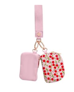 Cherries Dual Wristlets