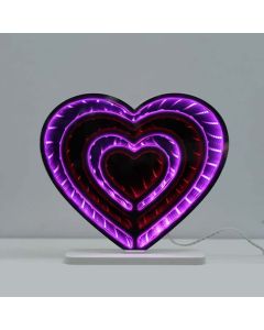 Infinity Mirror Heart