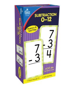  SUBTRACTION FLASHCARDS~AGES 6+