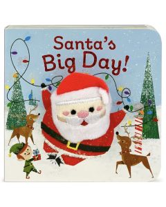 Santa's Big Day! Finger Puppet Board Book-3