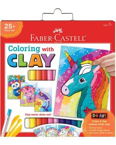  Coloring With Clay~Unicorn & F