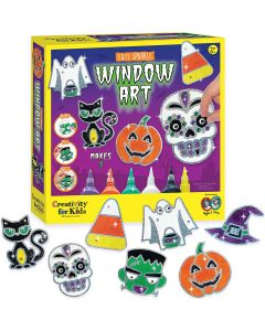Halloween Window Art