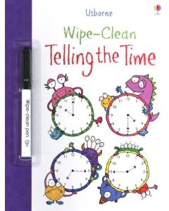  WIPE CLEAN BOOK~TELLING TIME