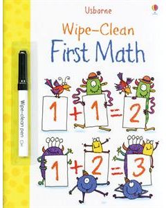 Wipe Clean Book: First Math