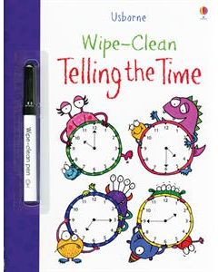 Wipe Clean Book~Telling Time