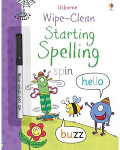 Wipe Clean Book: Start Spelli