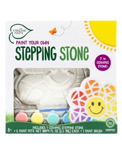 Paint Your Own Smiley Stepping Stone