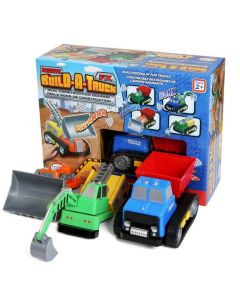 Magnetic Build-a-Truck Construction Set