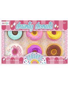  Vanilla Scented Donut Erasers