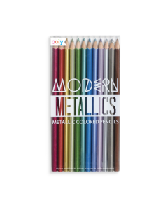   Modern Metallic Colored~Pencil