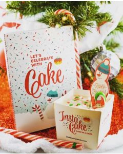 InstaCake Kit - Christmas Snowman Cake