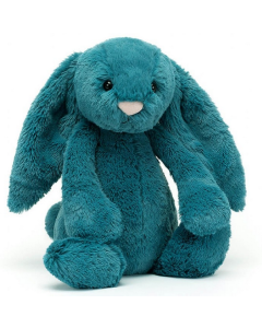 Bashful Mineral Blue Bunny Plush