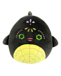 Squishmallow 5 Inch<br>Halloween Day of the Dead Black and Yellow Orca