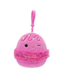 Squishmallow 3.5 Inch Clip On Winky Eye Pink Macaron