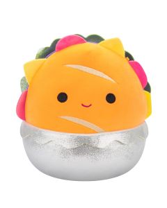 Squishmallow 3.5 Inch<br>Clip On Neon Hoagie