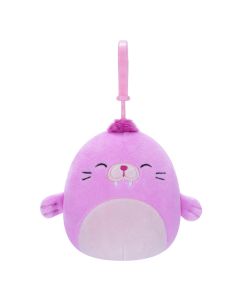 Squishmallow 3.5 Inch<br>Clip On Pink Walrus
