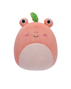Squishmallow 8 Inch<br>Peach Frog with Fuzzy Belly