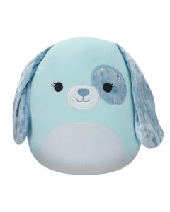 Squishmallow 8 Inch<br>Light Aqua Velvet Dog with Aqua Ears and Eye Patch