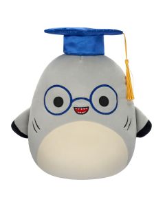 Squishmallow 8 Inch<br>Shark with Graduation Cap