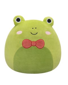 Squishmallow 12 Inch<br>Green Frog with Textured Belly and Bow