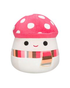 Squishmallow 7.5 Inch<br>Mushroom with a Striped Scarf