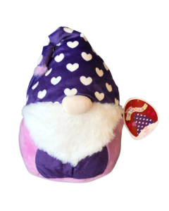 Squishmallow Valentine 20 Inch<br>Pink and Purple Gnome