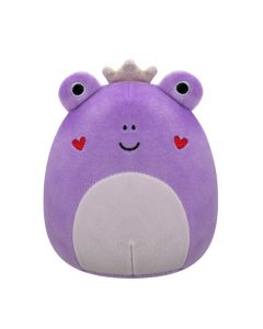 Squishmallow 8 Inch Purple Frog with Heart Cheeks