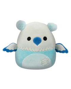 Squishmallow 3.5 Inch<br>Clip Christmas Frost Griffin with Snowflake