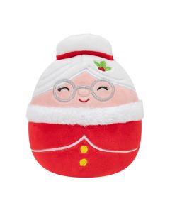 Squishmallow 5 Inch<br>Christmas Mrs. Claus with Holly in Her Hair