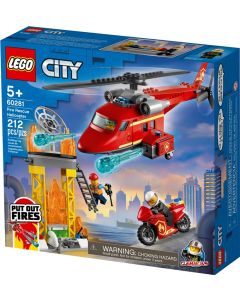 FIRE RESCUE HELICOPTER<br>LEGO