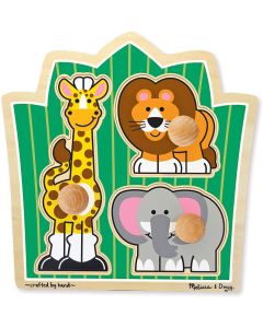  JUNGLE FRIENDS JUMBO KNOB PUZZ