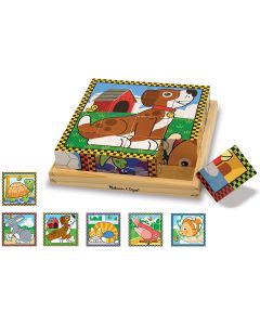  PETS CUBE PUZZLE BY MELISSA & 