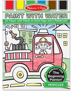  VEHICLES PAINT WITH WATER~KIDS