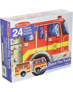  PUZZLE 24 PC~GIANT FIRE TRUCK