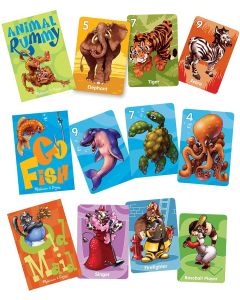  CLASSIC CARD GAME SET~ANIMALS