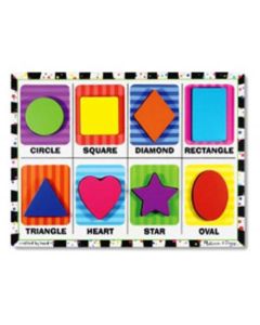 Puzzle 8 Pieces~Shapes Chunky