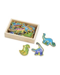 Wooden Dinosaur Magnets