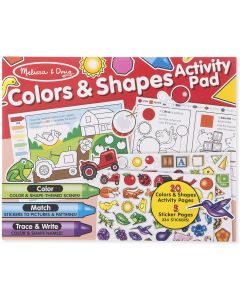 COLOR AND SHAPES~ACTIVITY PAD