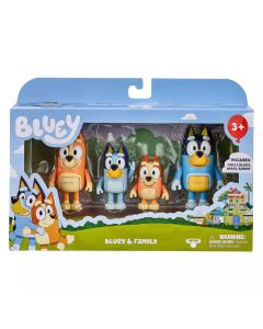 Bluey & Family Figure 4 Pack