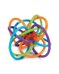 Multicolored Winkel Baby Toy and Teether