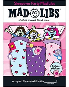 Base Image for SLEEPOVER PARTY MAD LIBS~BOOK